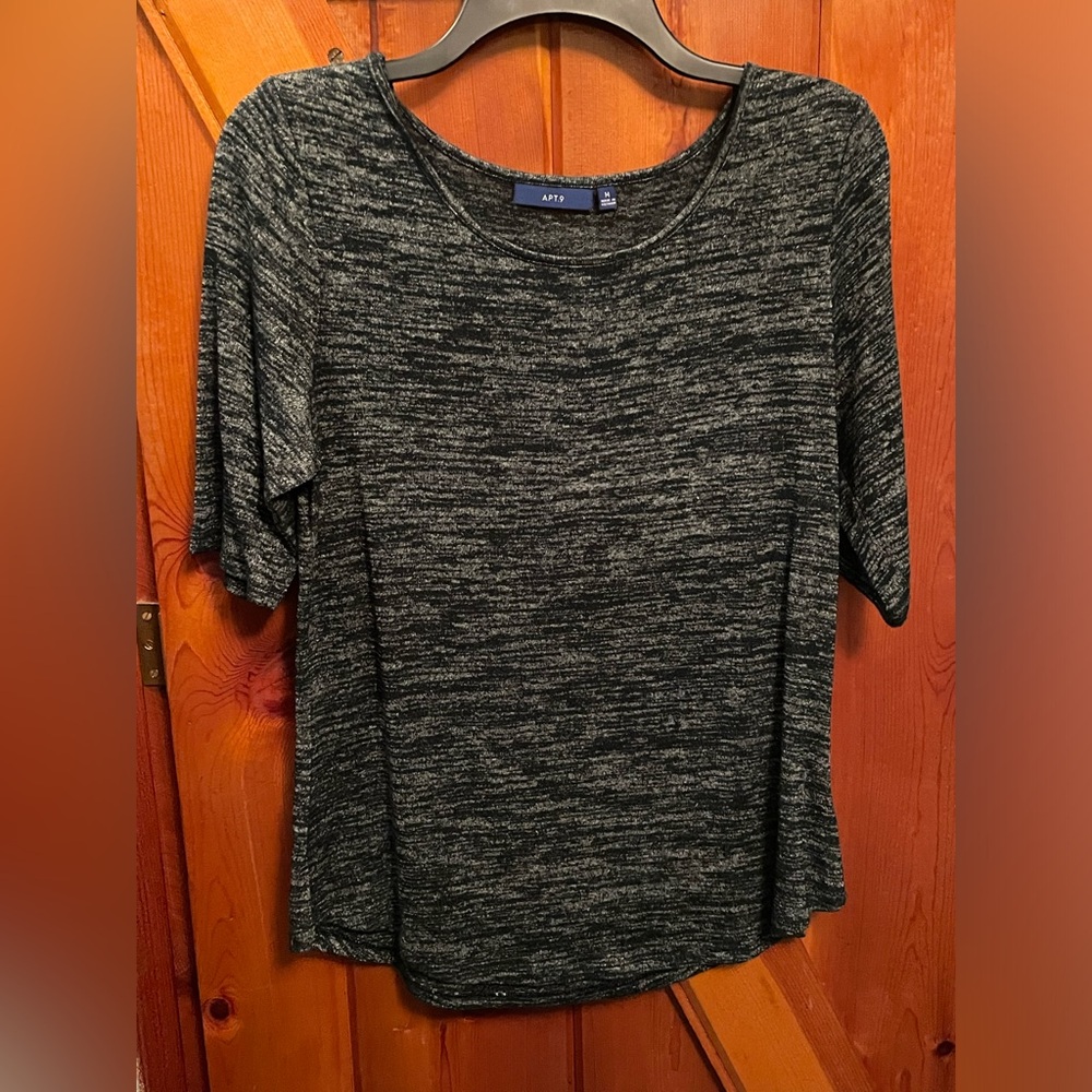 BUNDLE LOT of 2!!!! Apt. 9 women’s dressy tops. Blouse. Black. Size medium